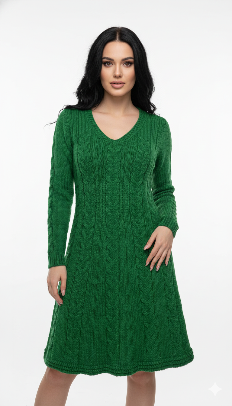 Vestido de lã