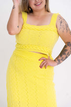 Conjunto Modal Regatinha e Saia Longa