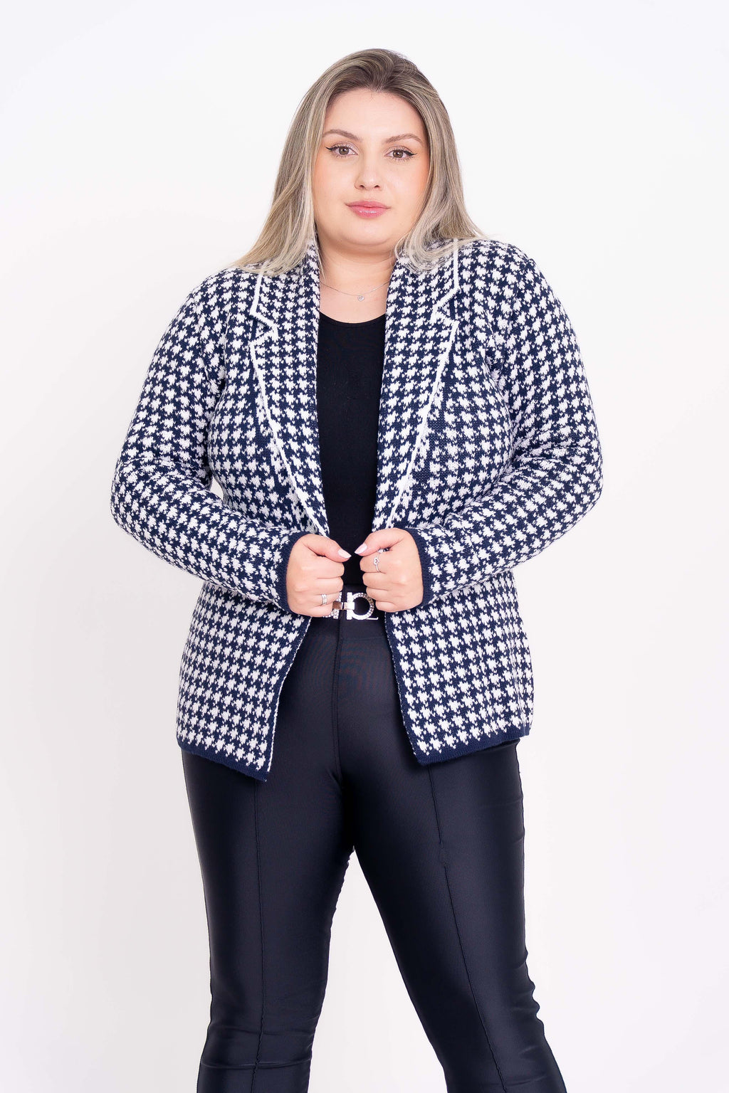 Blazer Pied Poule
