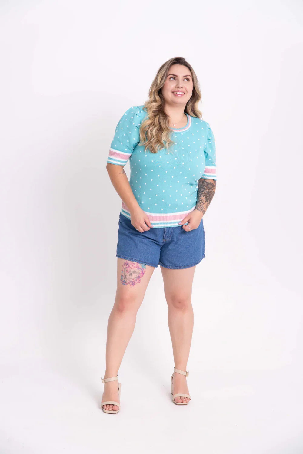 T-shirt Coração