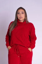 Conjunto Pantalona Gola Rolê Tranças