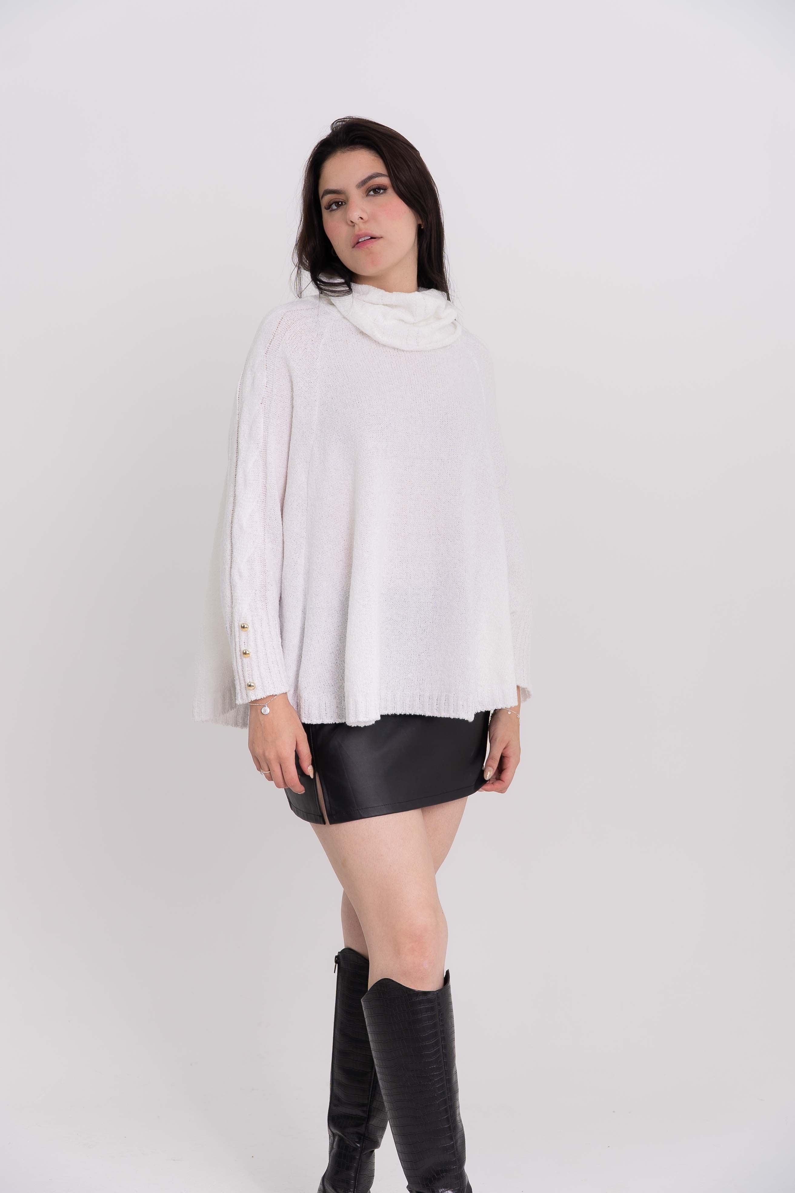Poncho Mousse Liso