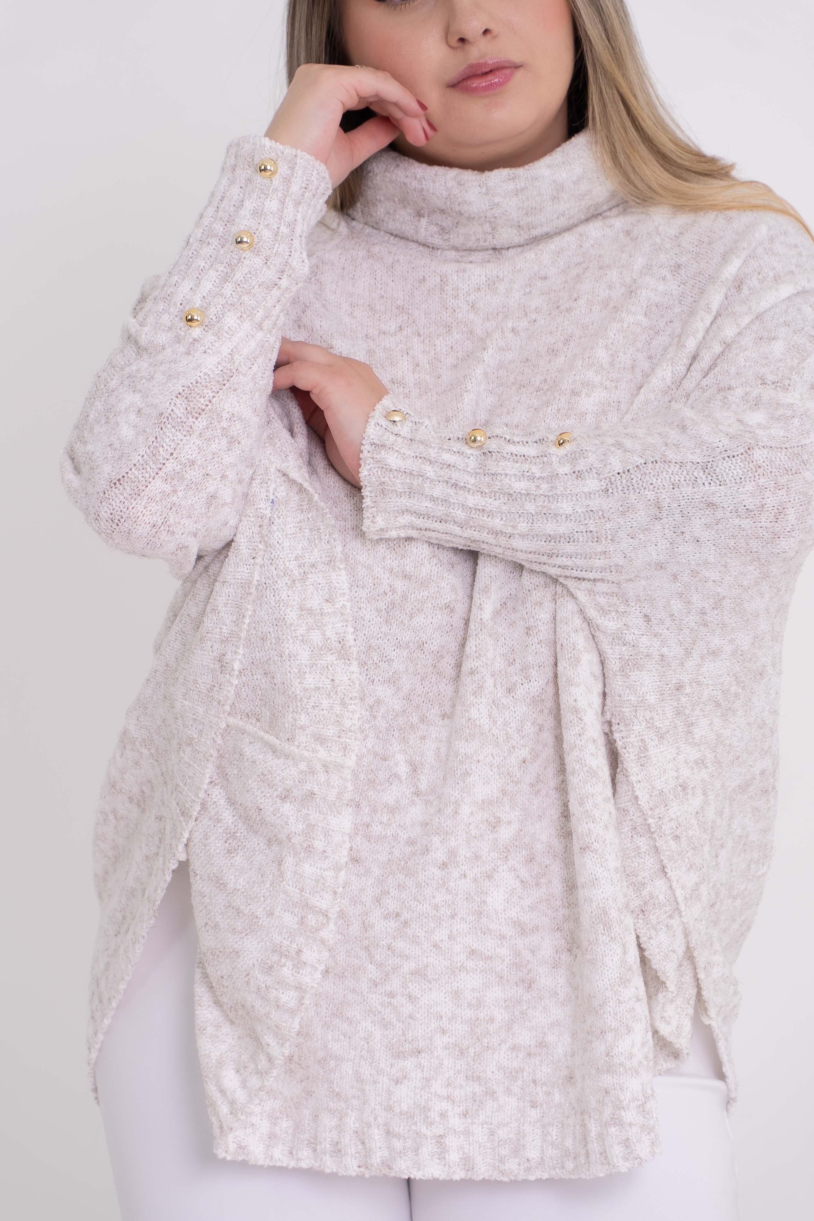 Poncho Mousse Liso