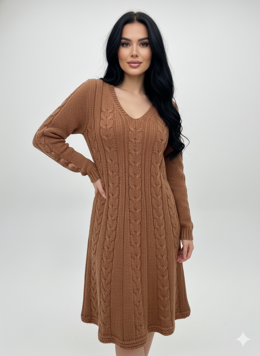 Vestido de lã