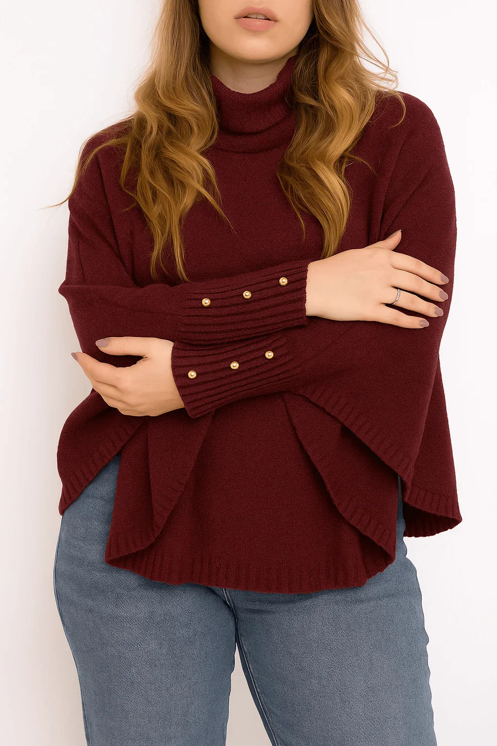Poncho Mousse Liso