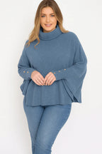 Poncho Mousse Liso