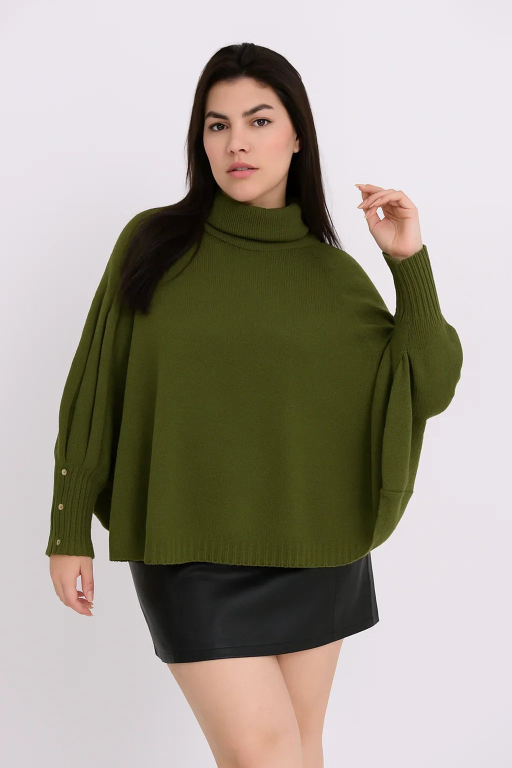 Poncho Mousse Liso