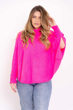 Poncho Mousse Liso