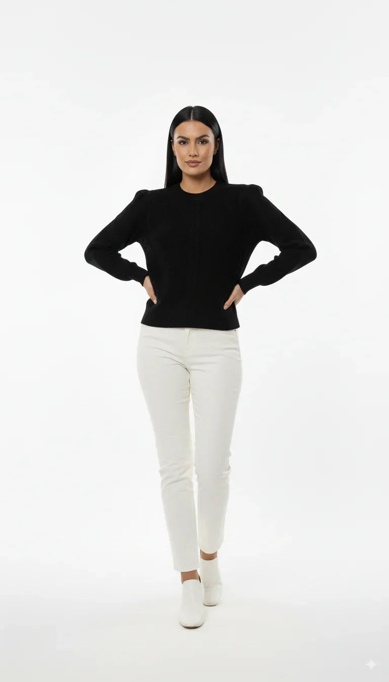 Blusa de Modal Detalhe Losango