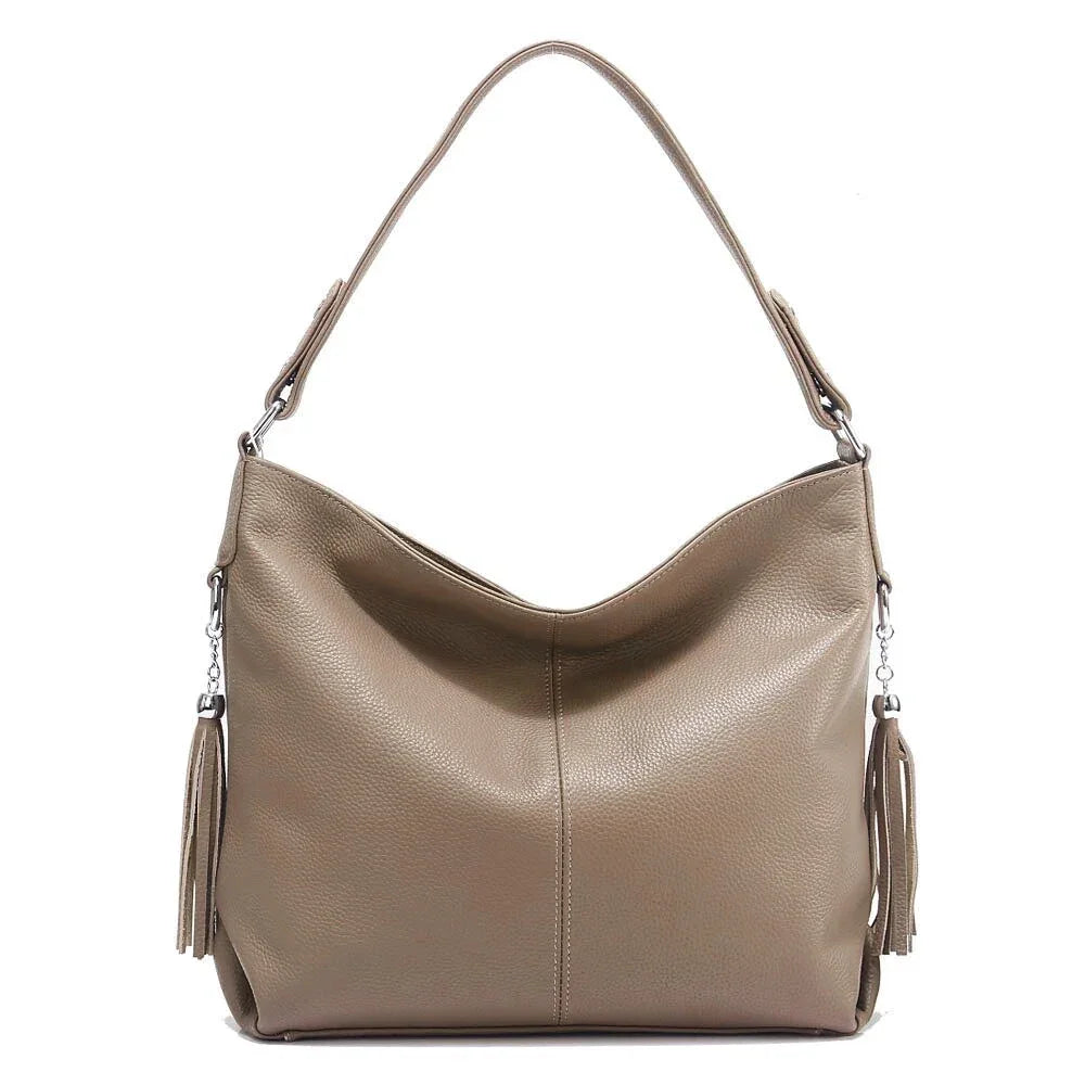 Bolsa de Couro Feminina Zency