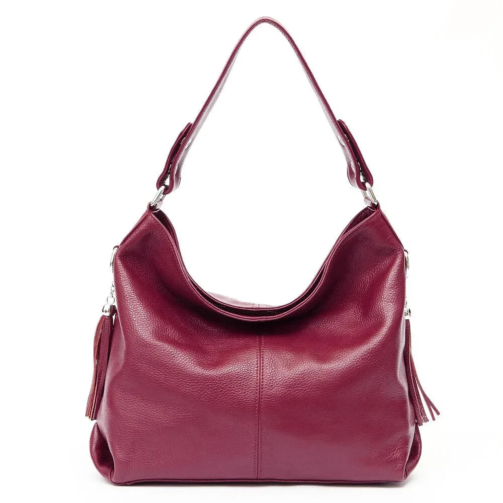 Bolsa de Couro Feminina Zency