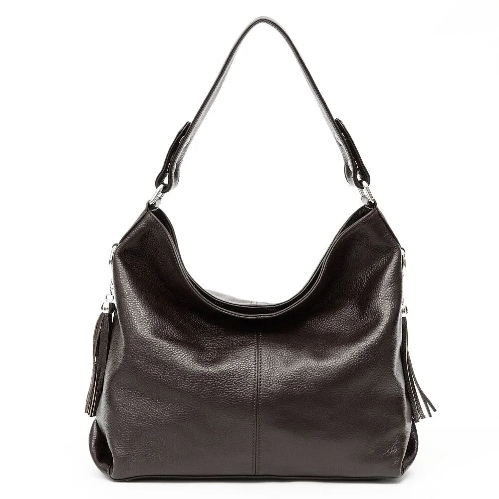 Bolsa de Couro Feminina Zency