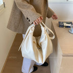 Bolsa Hobo de Couro Plutônio Luxo para Mulheres
