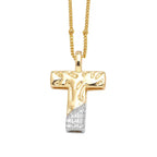 Colar Inicial Personalizado com Cristais FLOLA