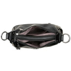 Bolsa Luxuosa Crossbody de Couro Plutônio