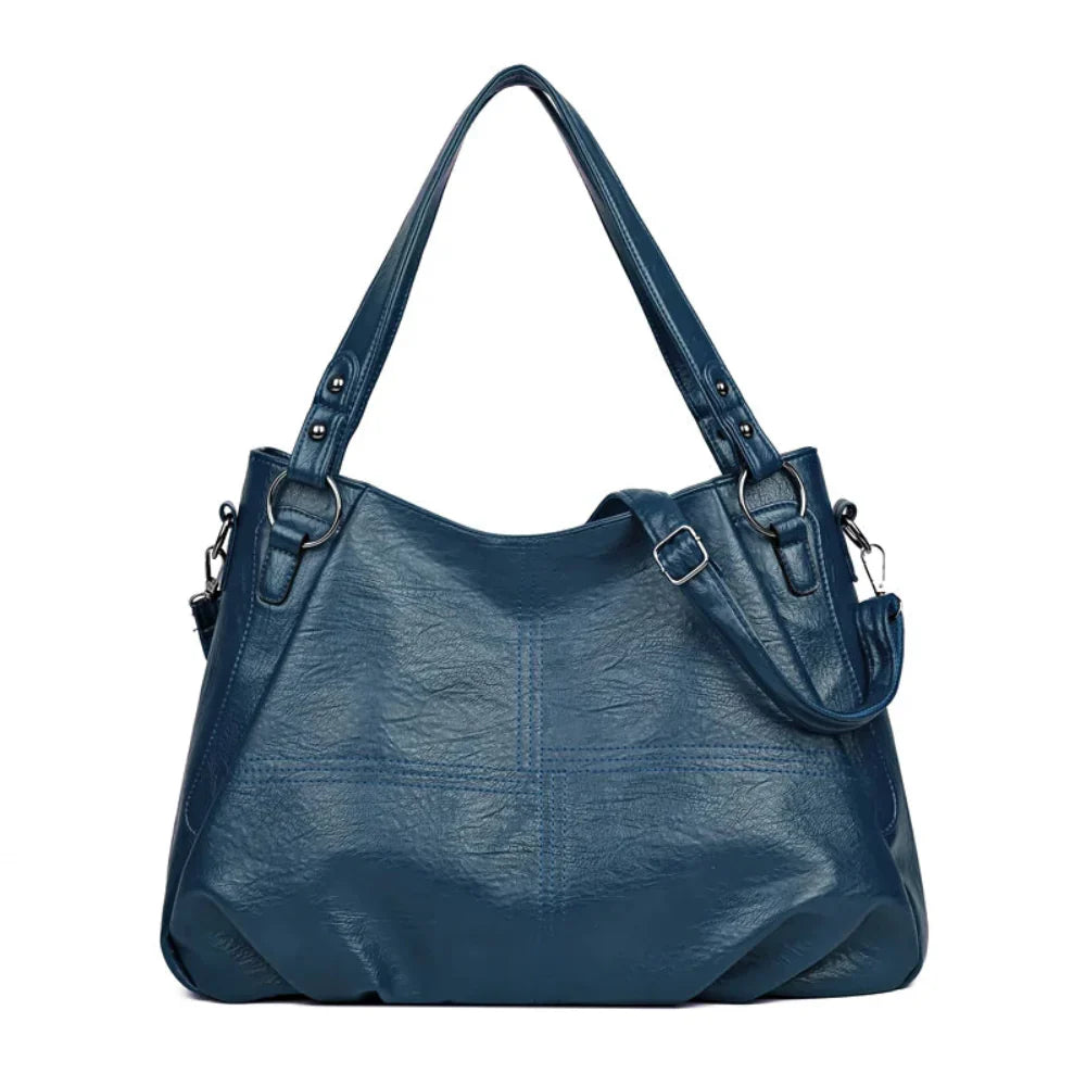 Bolsa de Couro Luxuosa com Grande Capacidade