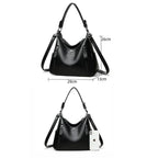 Bolsa Luxuosa Crossbody de Couro Plutônio