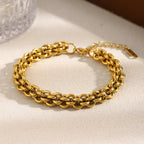 Pulseira de Aço Inoxidável Luxuosa Ebbelle