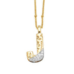 Colar Inicial Personalizado com Cristais FLOLA