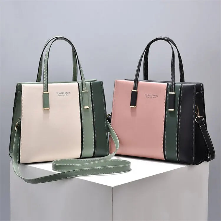 Bolsa de Retalhos Elegante com Alça Ajustável