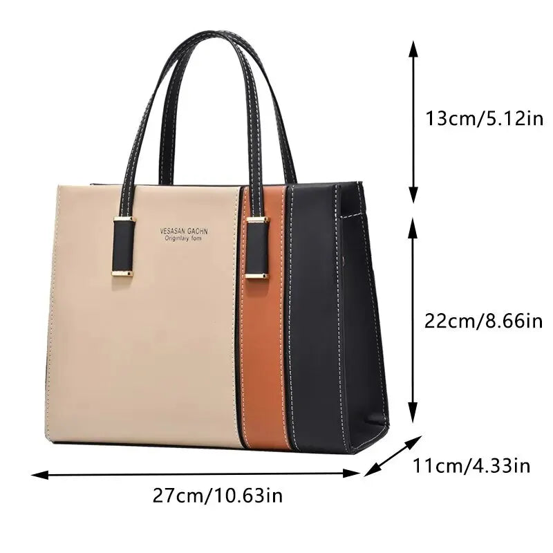 Bolsa de Retalhos Elegante com Alça Ajustável