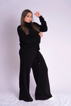 Conjunto Pantalona Gola Rolê Tranças