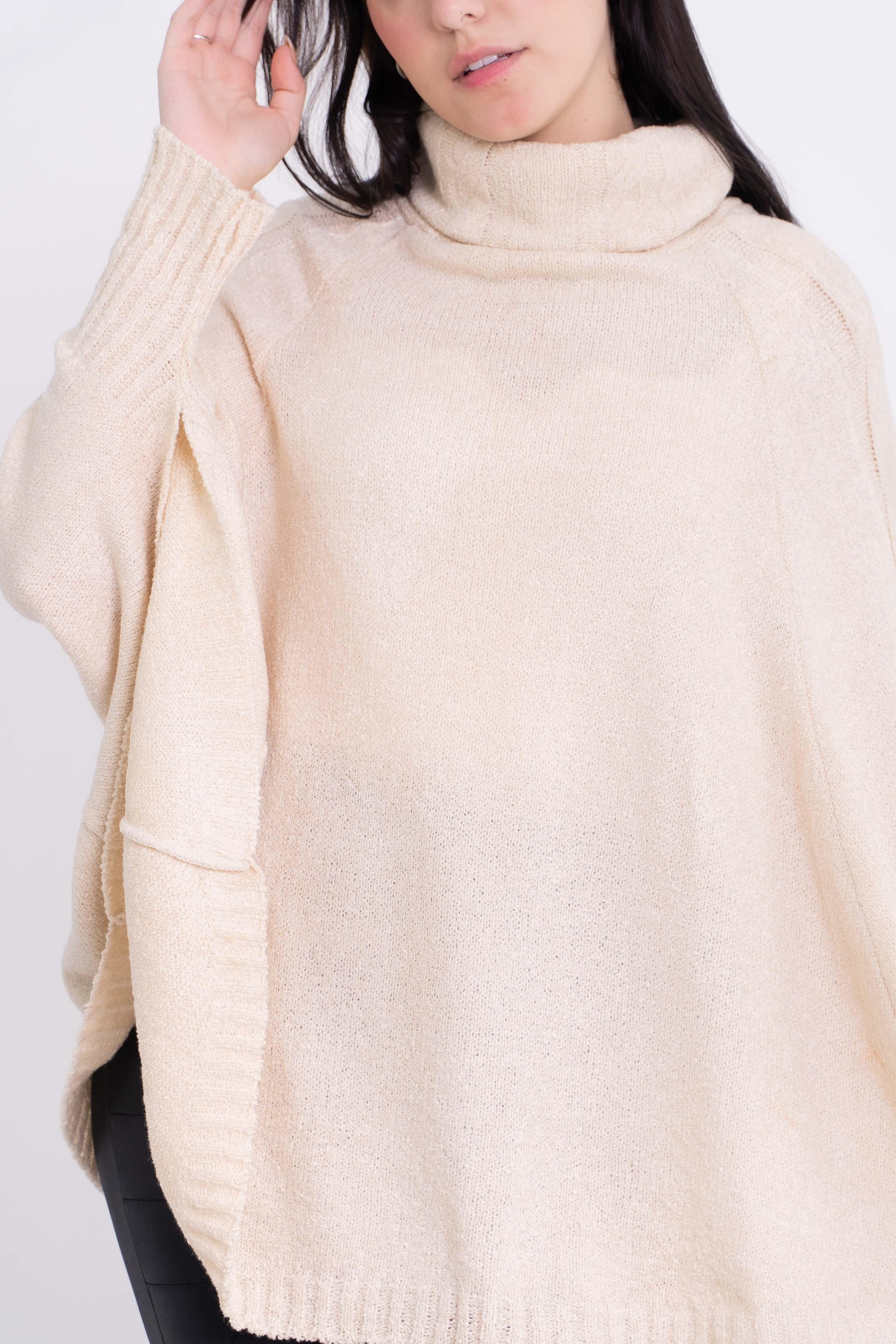 Poncho Mousse Liso