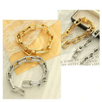 Pulseira Feminina em Aço Inoxidável