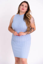 Vestido Regata Trançado