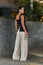BLUSA ASSIMETRIA PLANE-COTTON